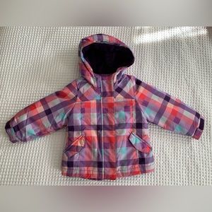 Girls Plaid 3-in-1 Jacket.